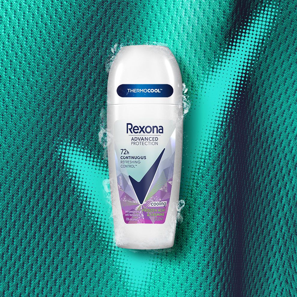 Антиперспирант Rexona Advanced Protection 72H Continuous Refreshing Control охлаждающий роликовый 50 мл фото 2