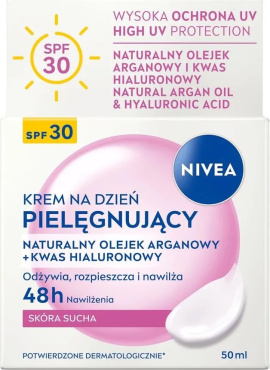 Крем для обличчя Nivea денний живильний SPF30 для сухої шкіри 50 мл