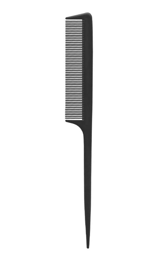 NEO hair Гребінь для укладки пластиковий з щільними зубчиками, чорний
