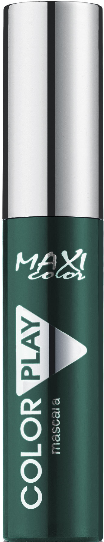 Туш для вій MAXI color Color Play Mascara зелена 12.5 мл