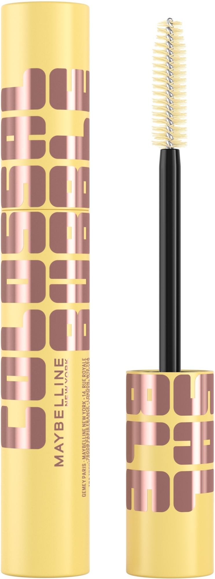 Туш для вій Maybelline New York Colossal Bubble Mascara для об'єму та розділення чорна 10 мл