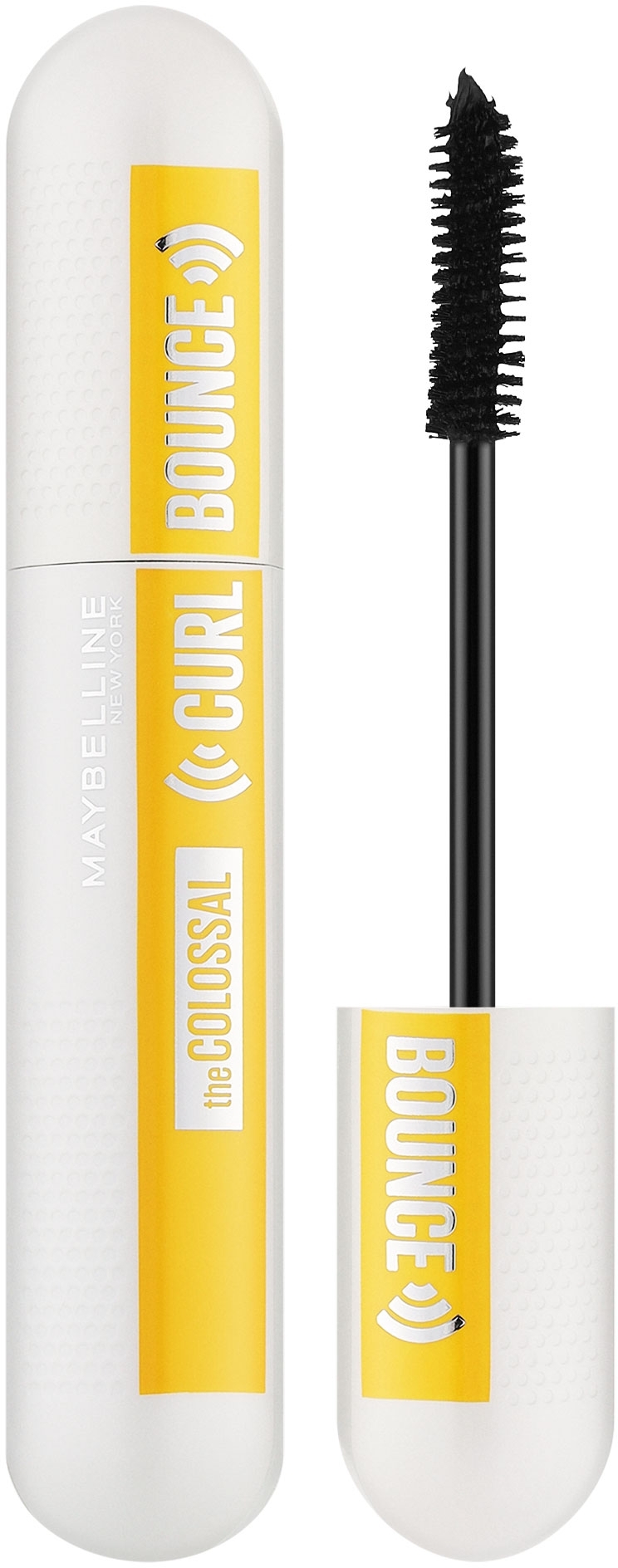 Туш для вій Maybelline New York The Colossal Curl Bounce Black екстрачорна 10 мл