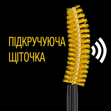 Туш для вій Maybelline New York The Colossal Curl Bounce Black екстрачорна 10 мл фото 3
