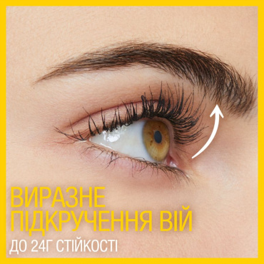 Туш для вій Maybelline New York The Colossal Curl Bounce Black екстрачорна 10 мл фото 7
