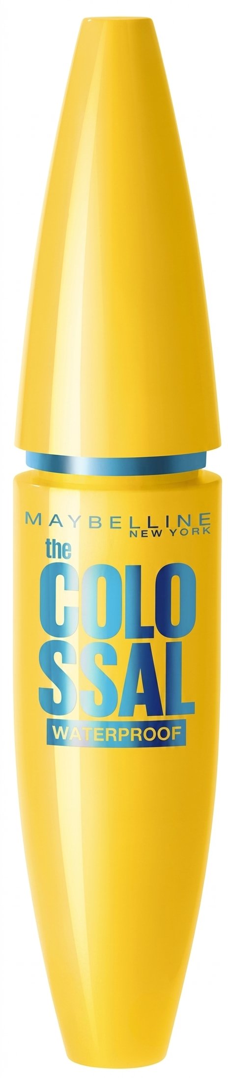 Туш для вій Maybelline New York The Colossal Waterproof водостійка чорна 10 мл