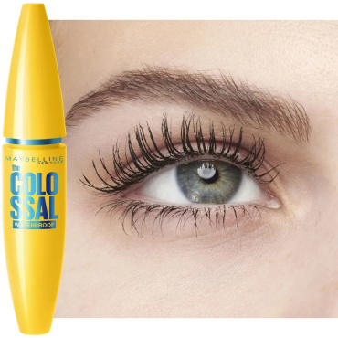 Тушь для ресниц Maybelline New York The Colossal Waterproof оттенок Черный, 10 мл фото 4