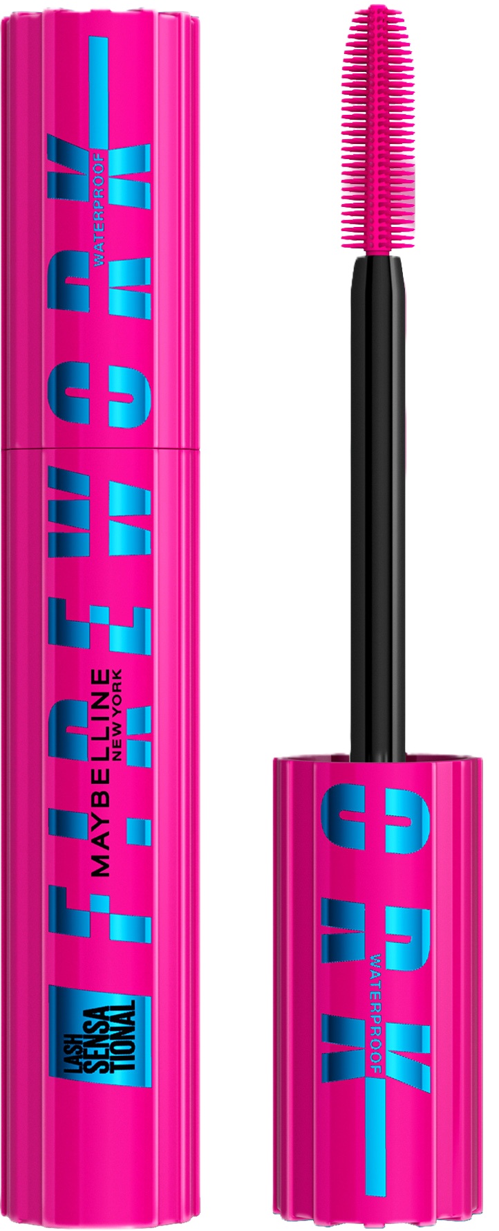 Туш для вій Maybelline New York Lash Sensational Firework водостійка для об'єму та подовження чорна 8.75 мл