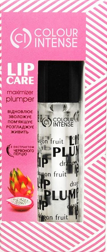 Блиск для губ Colour Intense збільшення об'єму пітая №6 Lip Care 6 мл