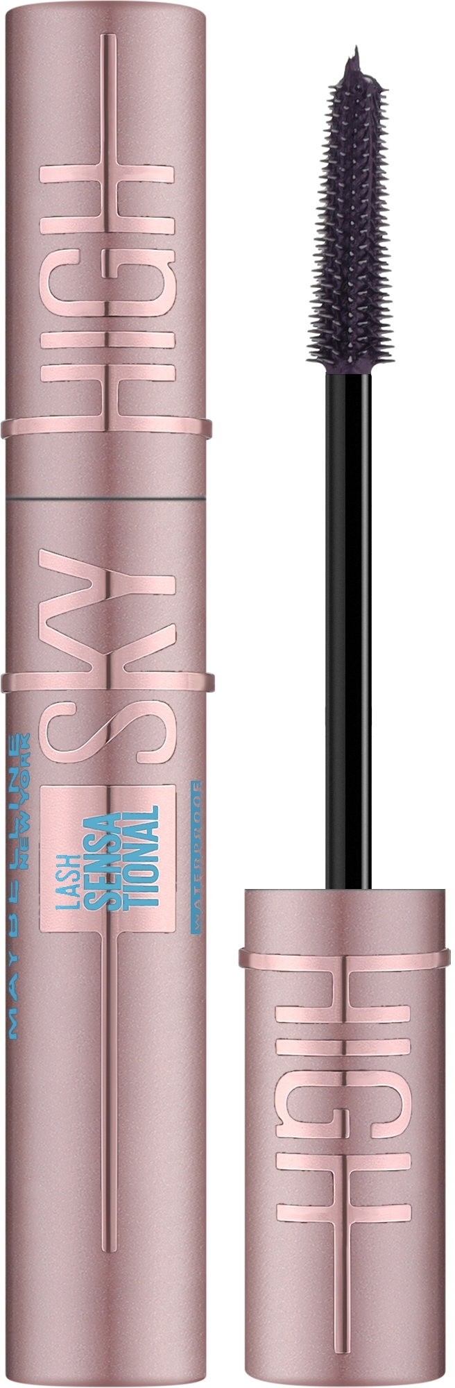 Туш для вій Maybelline New York Lash Sensational Sky High водостійка подовження чорна 6 мл