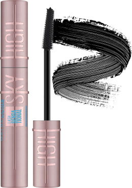 Туш для вій Maybelline New York Lash Sensational Sky High водостійка подовження чорна 6 мл фото 1