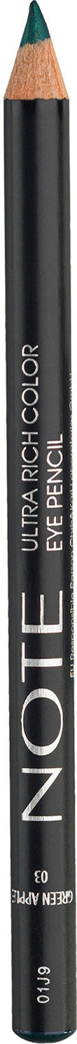 Олівець для очей Note Ultra Rich Color Eye Pencil 03 Green Apple 1.1 г
