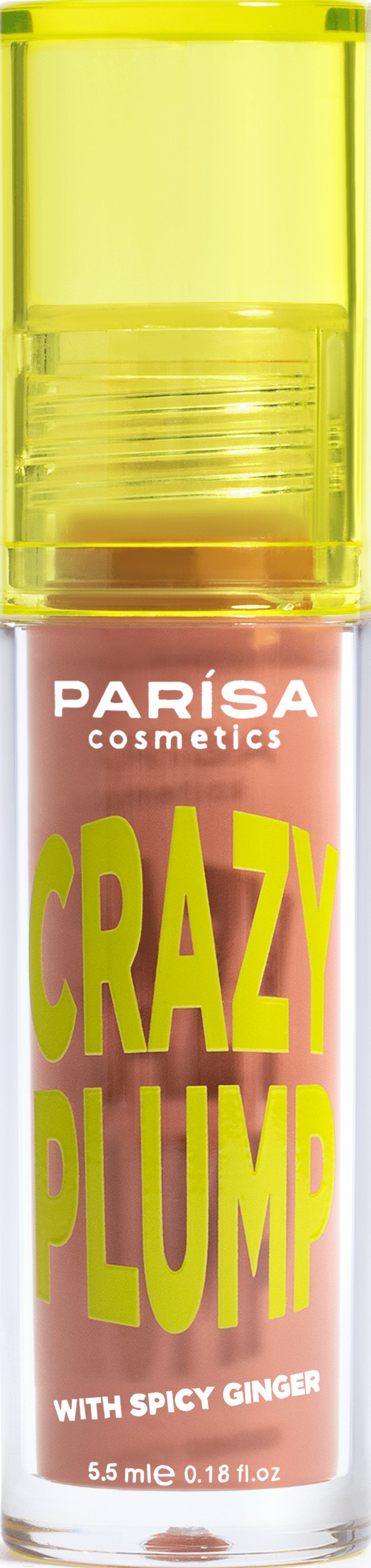 Блиск-плампер для губ PARISA Lipgloss Crazy Plump №104 Beige sense 2