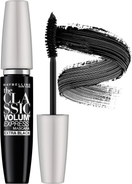 Тушь для ресниц Maybelline New York Volume Express Extra Black оттенок Черный, 10 мл фото 1