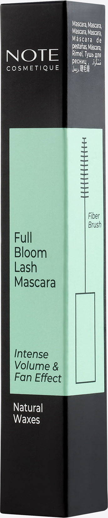 Тушь для ресниц Note Full Bloom Lash Mascara черная 9 мл фото 2