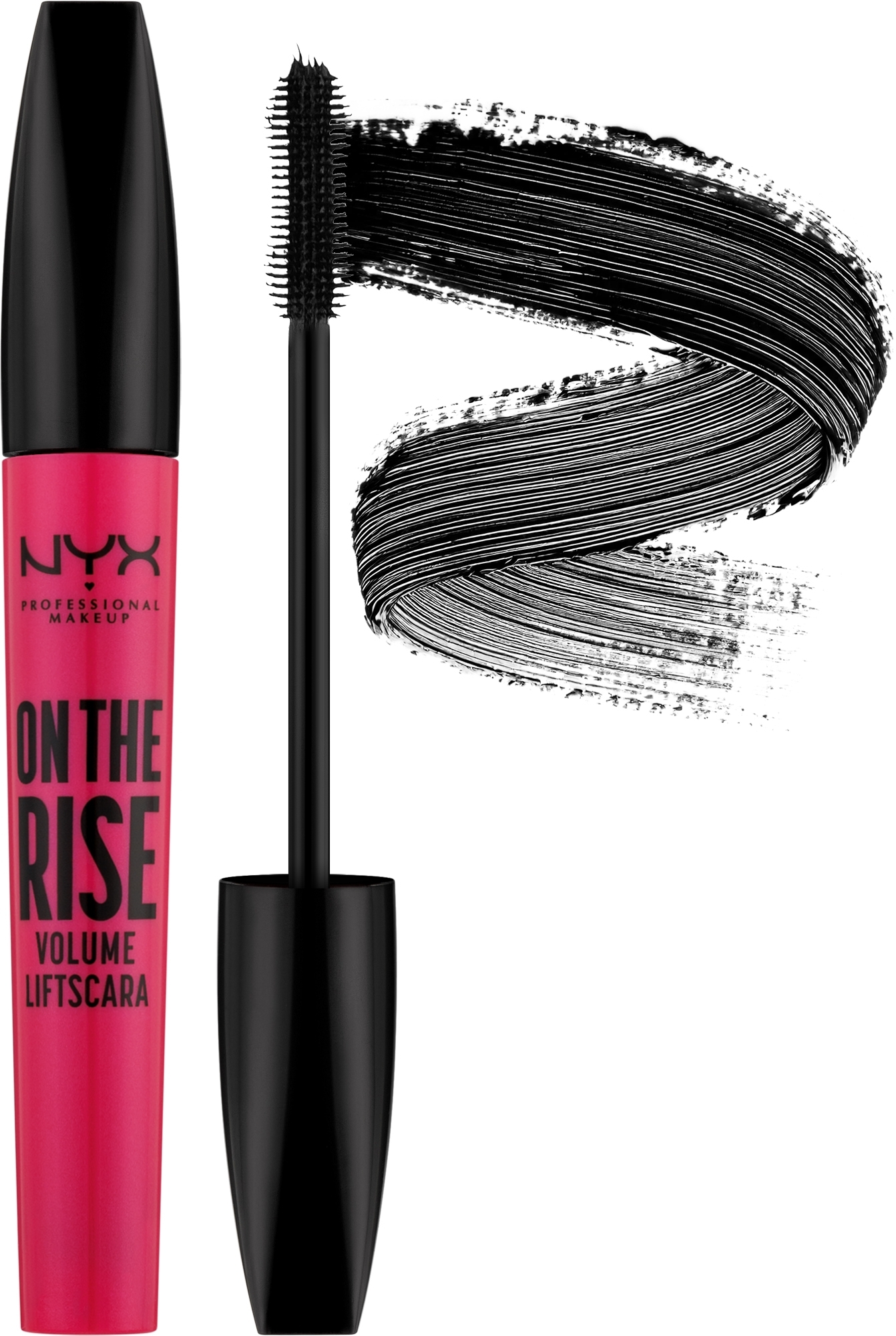Тушь для ресниц NYX Professional Makeup On the Rise Black, 10 мл фото 3