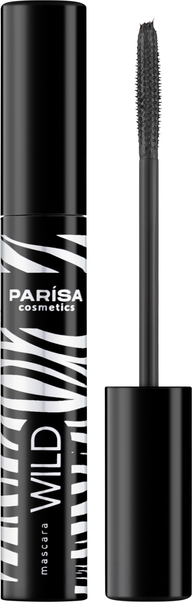 Туш для вій PARISA Cosmetics Wild М-120 Volume Sculpt чорна 12 мл