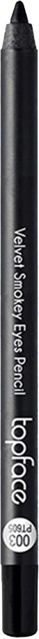 Олівець-кайал для очей TopFace Velvet Smoky Eyes 003 чорний, 4,8 г 1