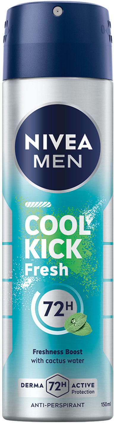 Антиперспірант спрей чоловічий NIVEA MEN Заряд свіжості 150 мл 3