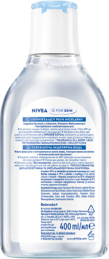 Міцелярна вода NIVEA з алое вера та гіалуроновою кислотою освіжаюча 400 мл фото 5