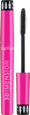 Тушь для ресниц TopFace 3Dimension Volume Mascara, 8 мл