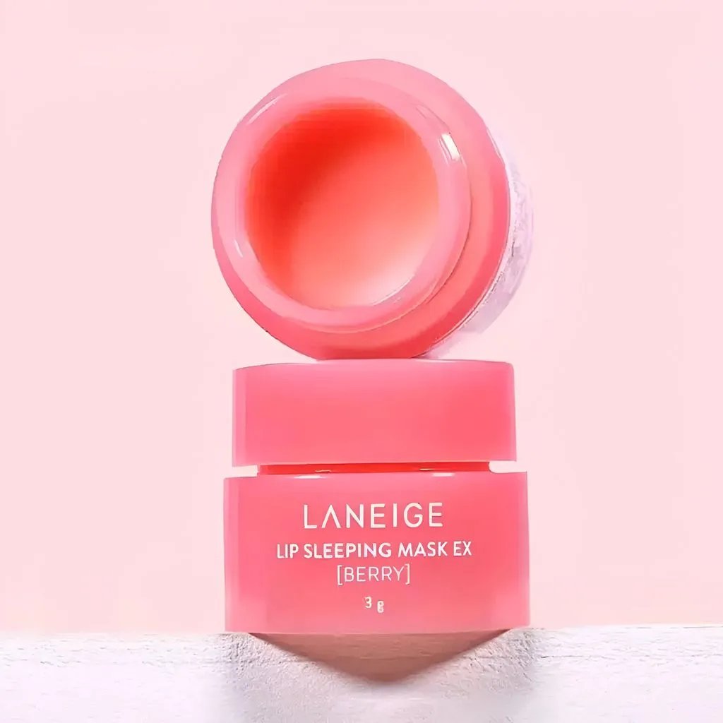 Бальзам-маска для губ с экстрактом ягод Laneige lip sleeping mask mini 3 мл фото 2