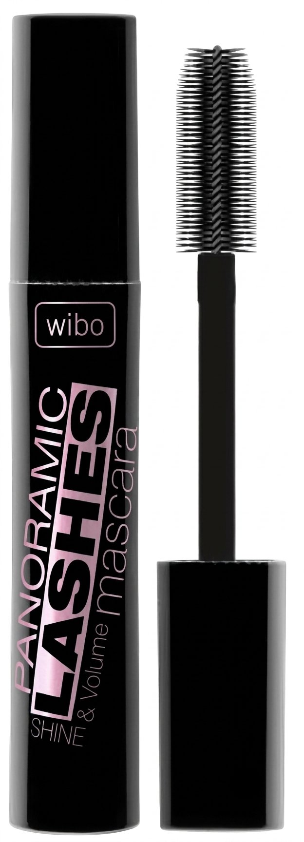 Туш для вій Wibo Panoramic Lashes Shine & Volume чорна 11 мл