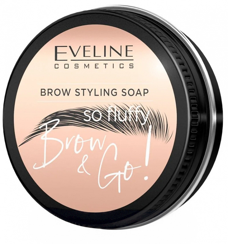 Мило для брів Eveline Cosmetics Brow & Go Brow Styling Soap фіксація 25 г