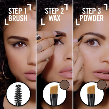 Набор для бровей RIMMEL Brow This Way моделирование 002 Medium Brown 2.4 г фото 5