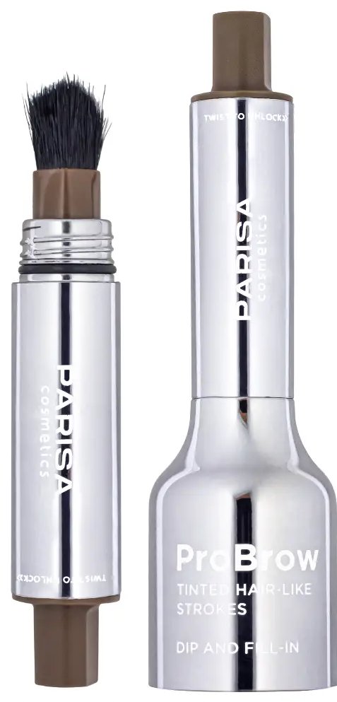 Тинт для бровей PARISA Cosmetics стойкий 601 Taupe Серо-коричневый 4 мл