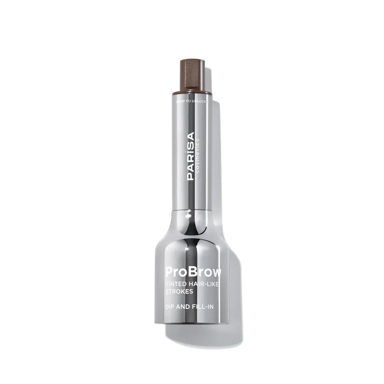 Тинт для бровей PARISA Cosmetics стойкий 601 Taupe Серо-коричневый 4 мл фото 4