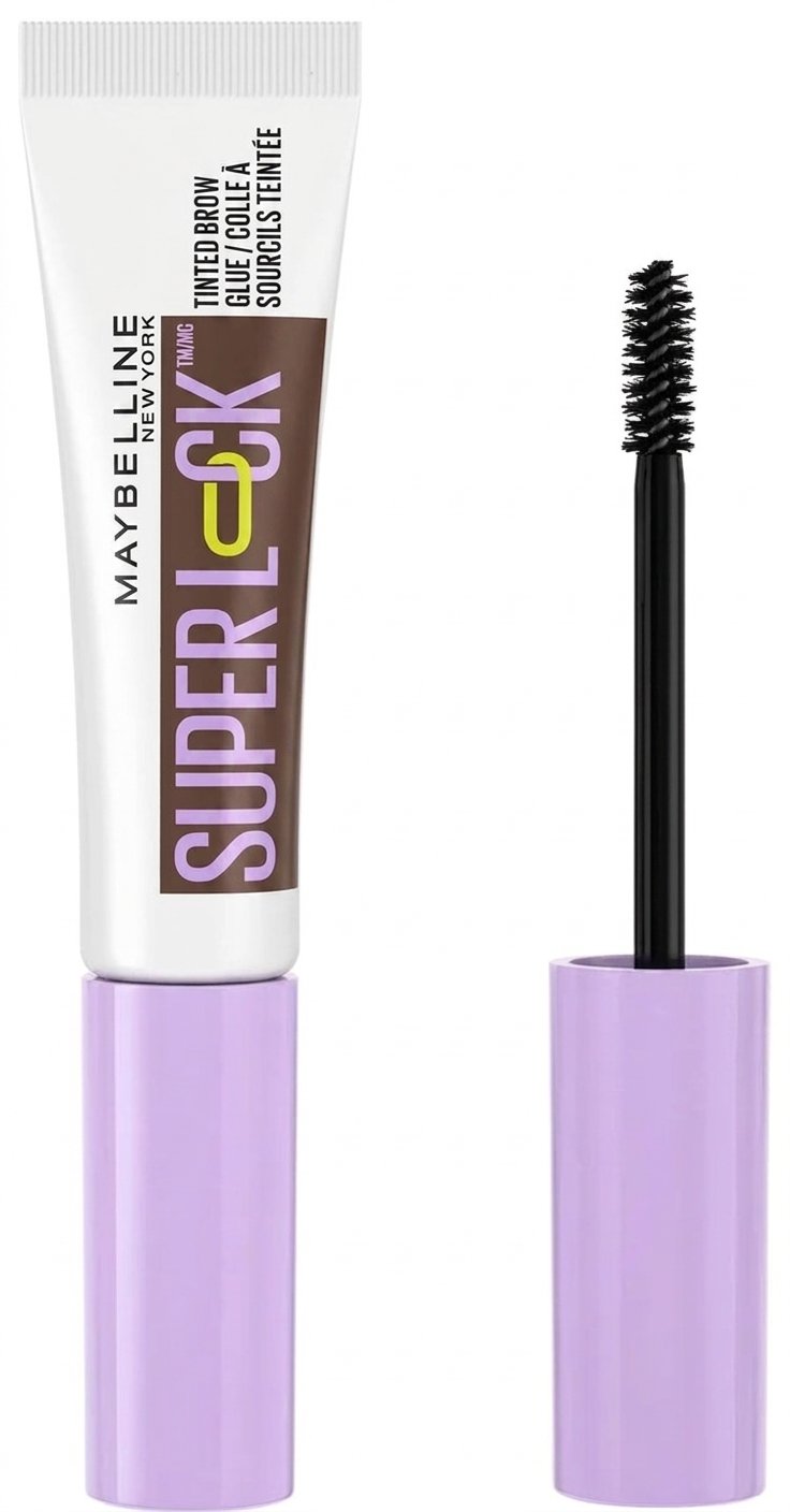 Гель-стайлер для брів Maybelline New York Superlock Brow Glue фіксувальний 260 Deep Brown 7 мл