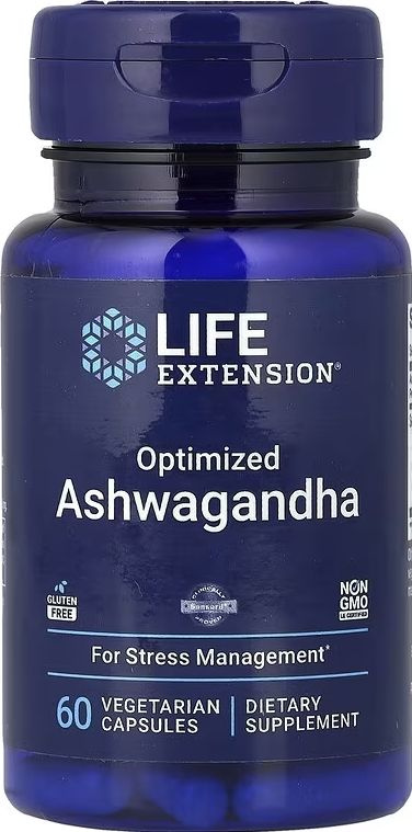 Оптимізована ашваганда Life Extension капсули 60 шт. 1