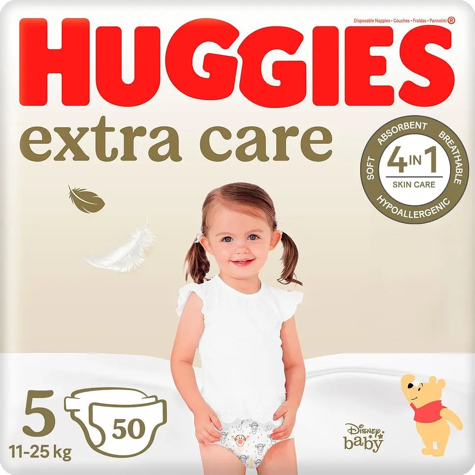Підгузники Huggies Elite Soft/Extra Care 5р Mega 50 шт.