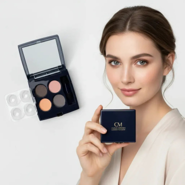 Тени для век Color Me Royal Collection Velvet Touch Four Colors Eyeshadow №74, 4 г фото 2