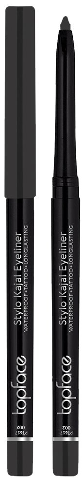 Олівець для очей TopFace Stylo Kajal Eyeliner 002 Dark Grey 0.32 г