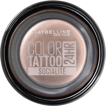 Тени для век Maybelline New York Color Tattoo 24HR by EyeStudio кремовые 150 Socialite 3.5 г