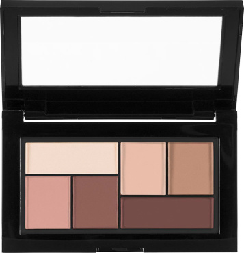 Тени для век Maybelline New York The City Kits Mini матовые коричневые оттенки 480 Matte About Town 6 г
