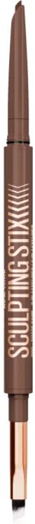 Олівець для повік Maybelline Scultping Stix 14 Mocha Contour автоматичний 2 в 1 з пензликом 0.7 г 3