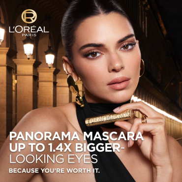 Туш для вій L’Oréal Paris Volume Million Lashes Panorama панорамний об'єм чорна 9.9 мл