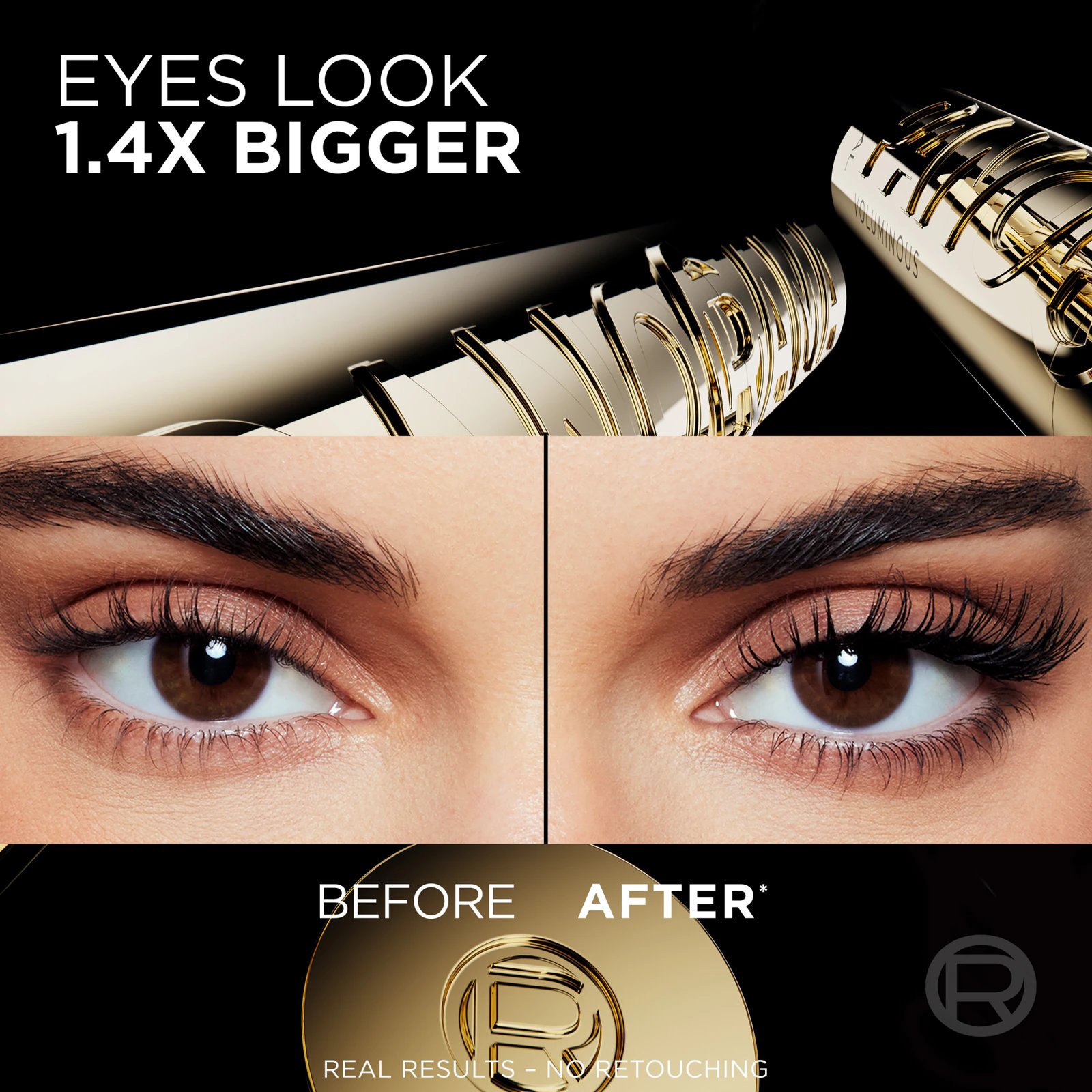 Тушь для панорамного объема ресниц L'Oréal Paris Volume Million Lashes Panorama, темно-коричневая, 9.9 мл фото 2