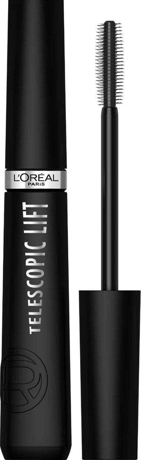 Туш для вій L’Oréal Paris Telescopic Lift телескопічне подовження та об'єм, чорна 9.9 мл