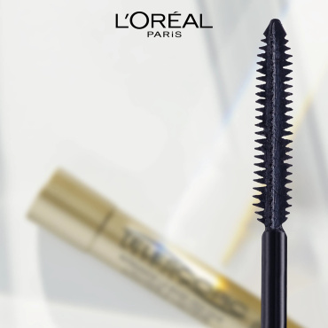 Туш для вій L’Oréal Paris Telescopic телескопічне подовження та розділення, чорна 8.4 мл фото 2