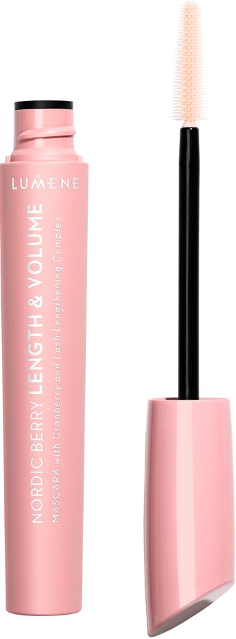 Тушь объем и удлинение Lumene NORDIC BERRY объем и удлинение Black, 8 мл фото 1