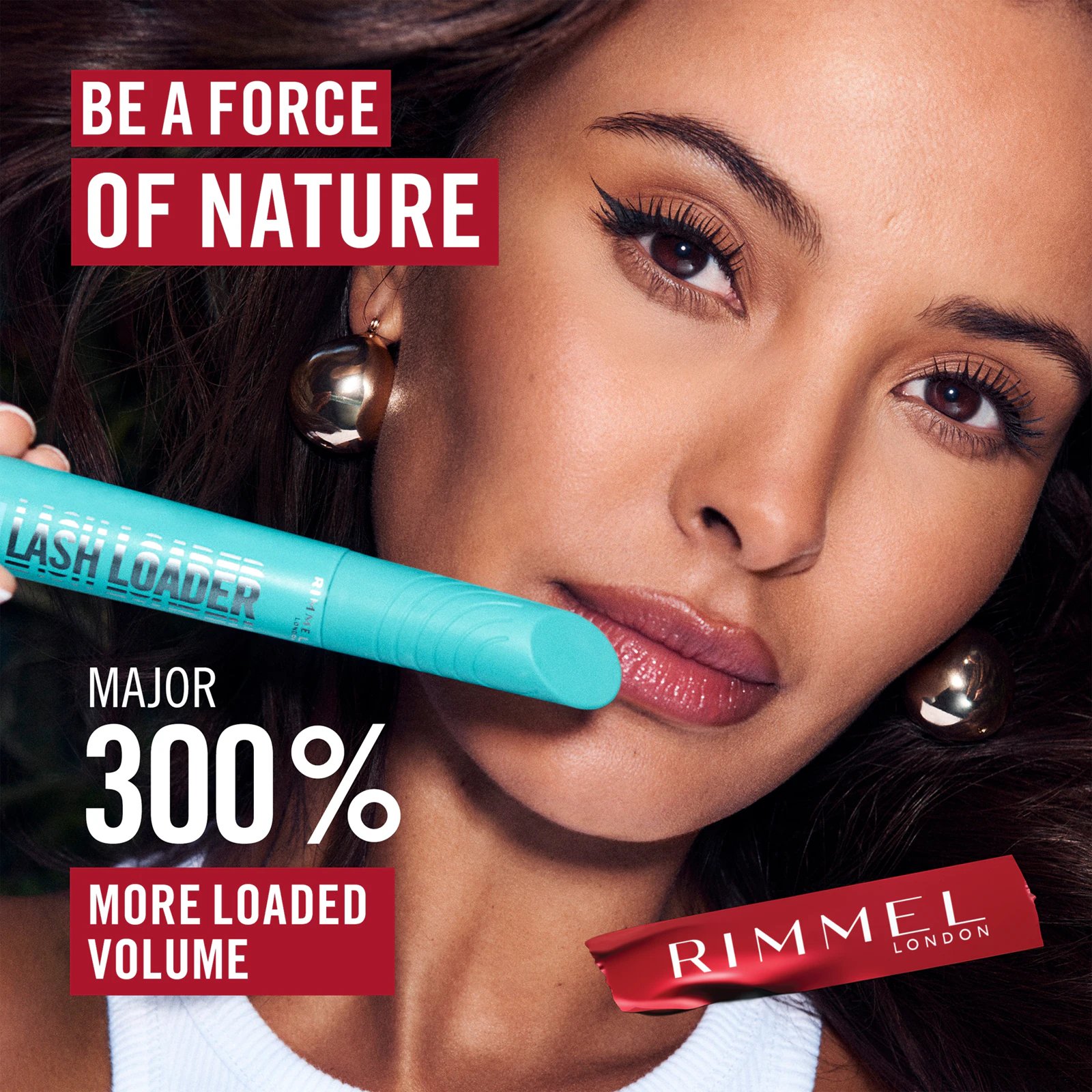 Тушь объемная Rimmel Kind&Free Lash Loader Brown, 9.5 мл фото 3