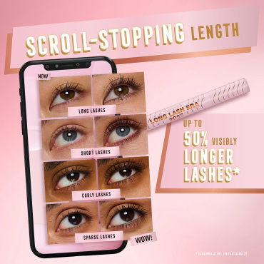 Тушь удлинительная-завивающая MF 2000 CALORIE MASCARA Long Lash Era 001 Black 7.8 мл фото 6