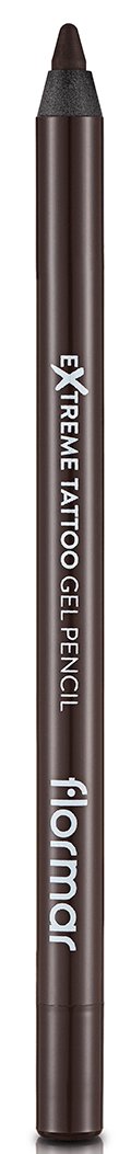 Flormar олівець для очей гелевий Extreme Tattoo 02 Glitzy Brown 1.2 г