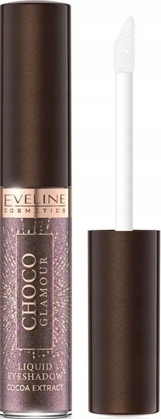 Eveline тіні рідкі Choco Glamour блискучі з екстрактром какао 06, 6.5 мл 1