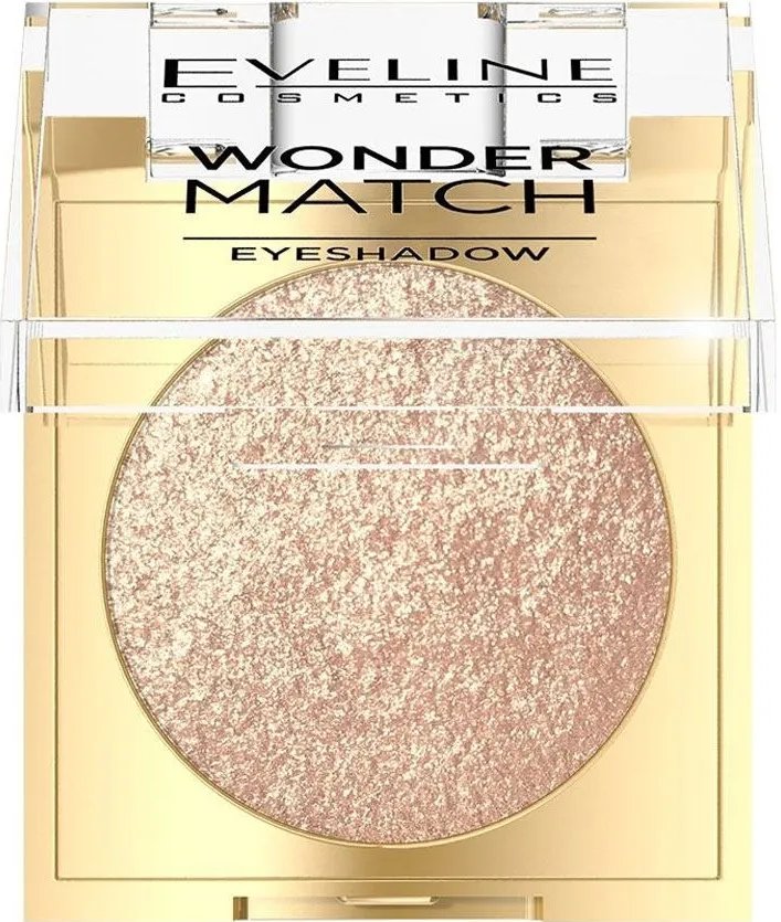 Глітерні тіні-топер для повік Eveline Wonder Match, 05 Golden glow, 3 г 1