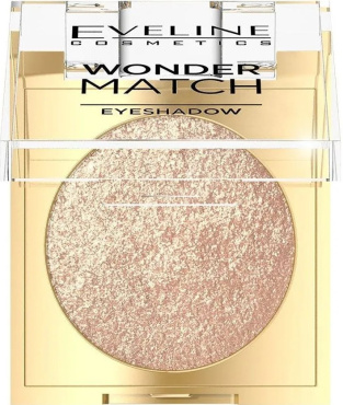 Тіні-топер для повік Eveline Wonder Match 05 Golden glow глітерні 3 г фото 2