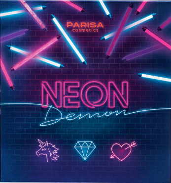 Набір тіней PARISA Mystery E716, 16 кольорів  № 4 Neon фото 1
